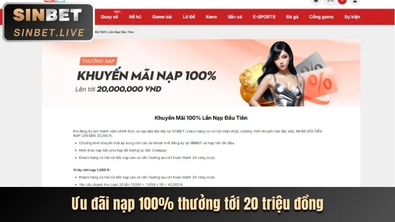 Thưởng nạp tiền hàng ngày YO88